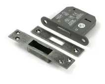 51414 From the Anvil Pewter 3" 5 Lever British Standard Deadlock