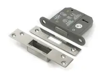 51441 From the Anvil Polished Chrome 3" 5 Lever British Standard Deadlock (Keyed Alike)