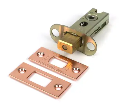 Click Here To Enlarge This Photo Of 51484 From the Anvil Polished Bronze 2.5" Heavy Duty Tubular Deadbolt