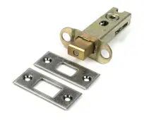 51486 From the Anvil Pewter 3" Heavy Duty Tubular Deadbolt