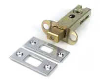 51492 From the Anvil Satin Chrome 3" Heavy Duty Tubular Deadbolt