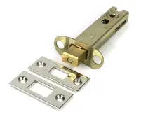 51700 From the Anvil Polished Nickel 4" Heavy Duty Tubular Deadbolt