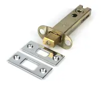 51701 From the Anvil Polished Chrome 4" Heavy Duty Tubular Deadbolt
