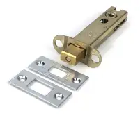 51702 From the Anvil Satin Chrome 4" Heavy Duty Tubular Deadbolt