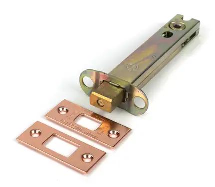 Click Here To Enlarge This Photo Of 51714 From the Anvil Polished Bronze 5" Heavy Duty Tubular Deadbolt