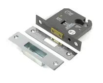 51461 From the Anvil Polished Chrome 3" Euro Profile Deadlock