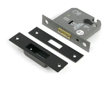 Click Here To Enlarge This Photo Of 51463 From the Anvil Aged Bronze 3" Euro Profile Deadlock