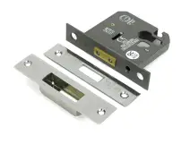 51465 From the Anvil Polished Stainless Steel 3" Euro Profile Deadlock
