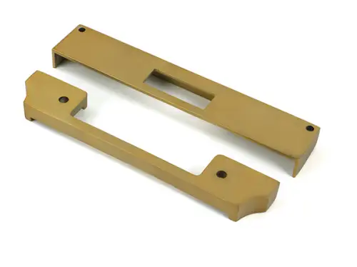 Click Here To Enlarge This Photo Of 51469 From the Anvil Satin Brass ½" Rebate Kit for Euro Deadlock