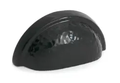 52158 From the Anvil Black Hammered Regency Drawer Pull