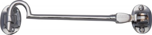 Click Here To Enlarge This Photo Of C1530 6-PC Heritage Brass Cabin Hook 6" Polished Chrome Finish