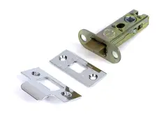 51749 From the Anvil Polished Stainless Steel 3" Heavy Duty Tubular Mortice Latch