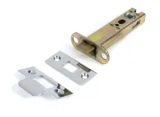 51756 From the Anvil Polished Chrome 4" Heavy Duty Tubular Mortice Latch