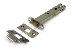 51763 From the Anvil Aged Brass 5" Heavy Duty Tubular Mortice Latch
