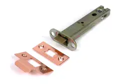 51769 From the Anvil Polished Bronze 5" Heavy Duty Tubular Mortice Latch