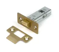 51727 From the Anvil Satin Brass 2.5" Tubular Mortice Latch