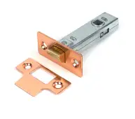 51739 From the Anvil Polished Bronze 3" Tubular Mortice Latch
