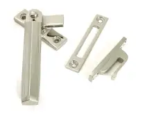 51915 From the Anvil Polished Nickel Locking Art Deco Fastener - LH