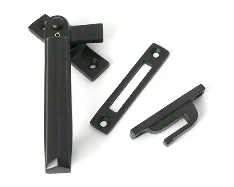 Click Here To Enlarge This Photo Of 51917 From the Anvil Aged Bronze Locking Art Deco Fastener - LH