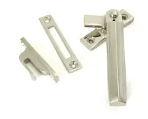 51921 From the Anvil Polished Nickel Locking Art Deco Fastener - RH