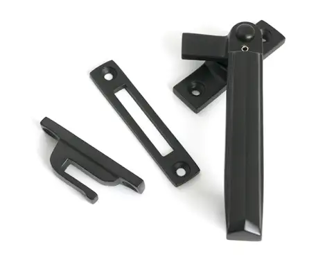 Click Here To Enlarge This Photo Of 51923 From the Anvil Aged Bronze Locking Art Deco Fastener - RH