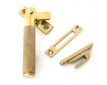 52125 From the Anvil Polished Brass Locking Brompton Fastener – LH