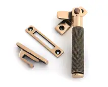 52124 From the Anvil Polished Bronze Locking Brompton Fastener – RH