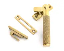 52126 From the Anvil Polished Brass Locking Brompton Fastener – RH