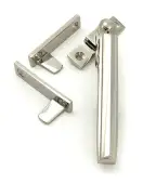 51927 From the Anvil Polished Nickel Night-Vent Locking Art Deco Fastener