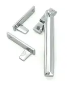 51928 From the Anvil Polished Chrome Night-Vent Locking Art Deco Fastener