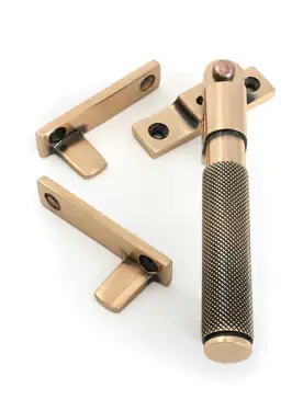 Click Here To Enlarge This Photo Of 52131 From the Anvil Polished Bronze Night-Vent Locking Brompton Fastener