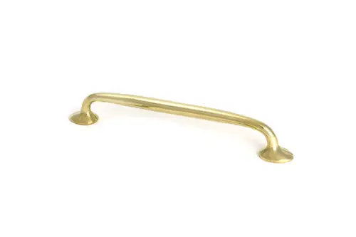 Click Here To Enlarge This Photo Of 51254 From the Anvil Polished Brass Moore Cabinet Pull Handle - Medium (160mm Fixing Centres)