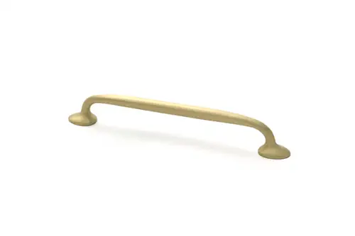 Click Here To Enlarge This Photo Of 51260 From the Anvil Satin Brass Moore Cabinet Pull Handle - Medium (160mm Fixing Centres)