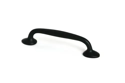 Click Here To Enlarge This Photo Of 51280 From the Anvil Matt Black Moore Cabinet Pull Handle - Small (96mm Fixing Centres)