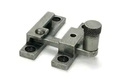 46605 From the Anvil Pewter Brompton Quadrant Fastener - Narrow