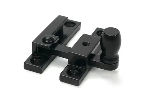 Click Here To Enlarge This Photo Of 46595 From the Anvil Black Mushroom Quadrant Fastener - Narrow