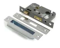 51383 From the Anvil Polished Stainless Steel 2.5" Euro Profile Sashlock
