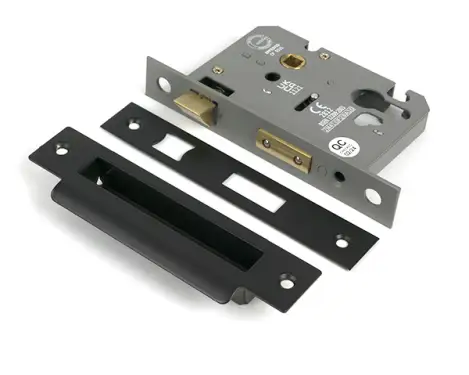 Click Here To Enlarge This Photo Of 51391 From the Anvil Aged Bronze 3" Euro Profile Sashlock