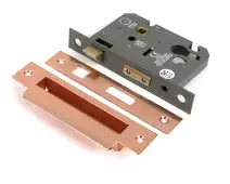 51392 From the Anvil Polished Bronze 3" Euro Profile Sashlock