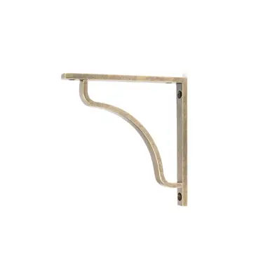 Click Here To Enlarge This Photo Of 51088 From the Anvil Burnished Brass Abingdon Shelf Bracket (150mm x 150mm)
