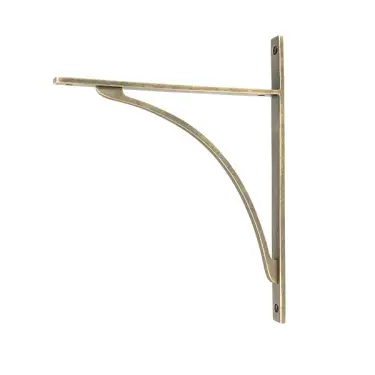 Click Here To Enlarge This Photo Of 51138 From the Anvil Burnished Brass Apperley Shelf Bracket (314mm x 250mm)