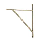 51158 From the Anvil Burnished Brass Chalfont Shelf Bracket (314mm x 250mm)