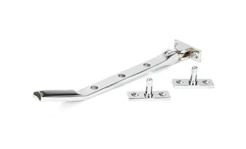 Click Here To Enlarge This Photo Of 51898 From the Anvil Polished Chrome Art Deco 8" Casement Stay