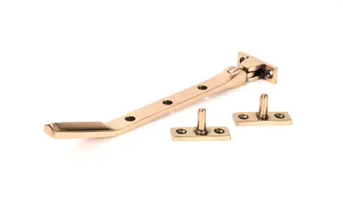 Click Here To Enlarge This Photo Of 51900 From the Anvil Polished Bronze Art Deco 8" Casement Stay