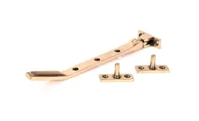 51900 From the Anvil Polished Bronze Art Deco 8" Casement Stay