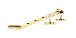 51902 From the Anvil Aged Brass Art Deco 10" Casement Stay