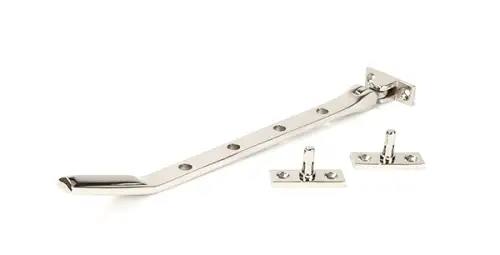 Click Here To Enlarge This Photo Of 51903 From the Anvil Polished Nickel Art Deco 10" Casement Stay