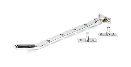 Click Here To Enlarge This Photo Of 51904 From the Anvil Polished Chrome Art Deco 10" Casement Stay