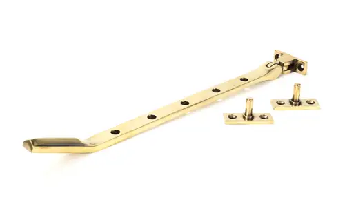 Click Here To Enlarge This Photo Of 51908 From the Anvil Aged Brass Art Deco 12" Casement Stay