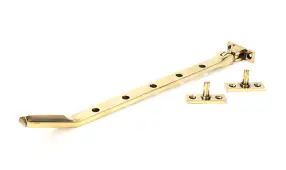 51908 From the Anvil Aged Brass Art Deco 12" Casement Stay